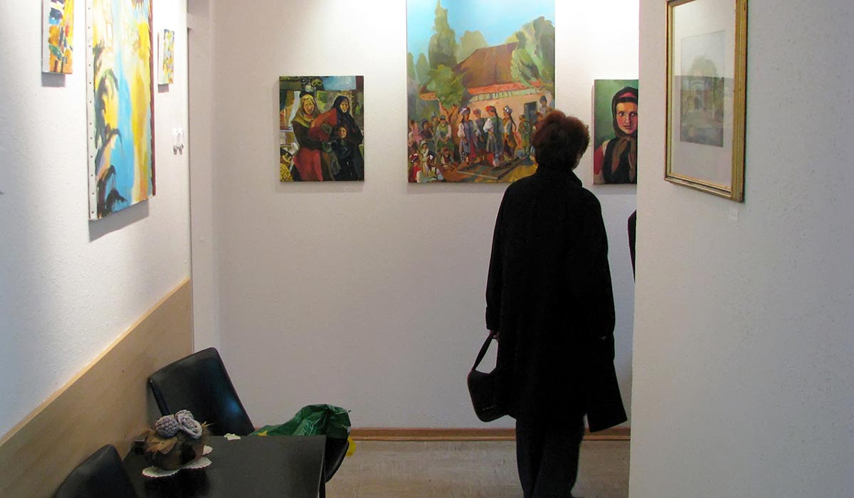 Solo exhibition at Exhibition Centre Studenček