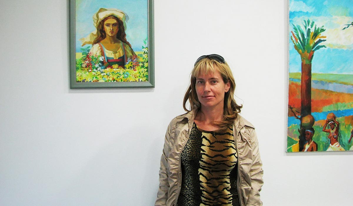 Solo exhibition at Chamber of Commerce Črnomelj