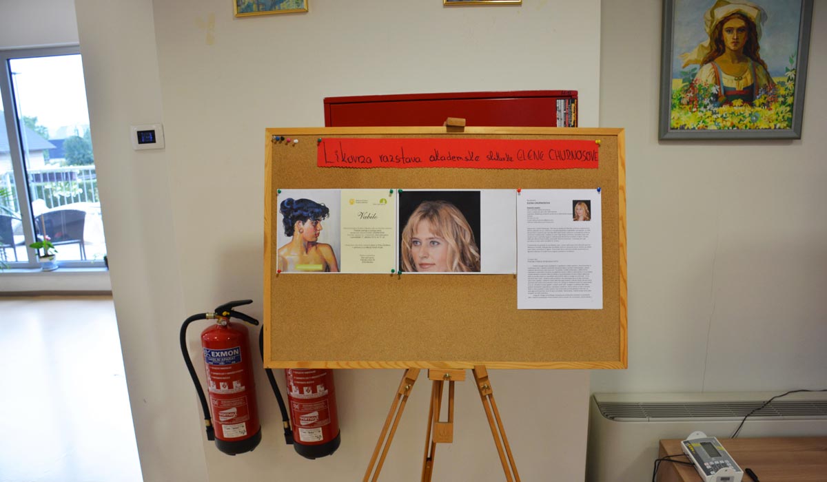 Solo exhibition at Dom pod Gorco