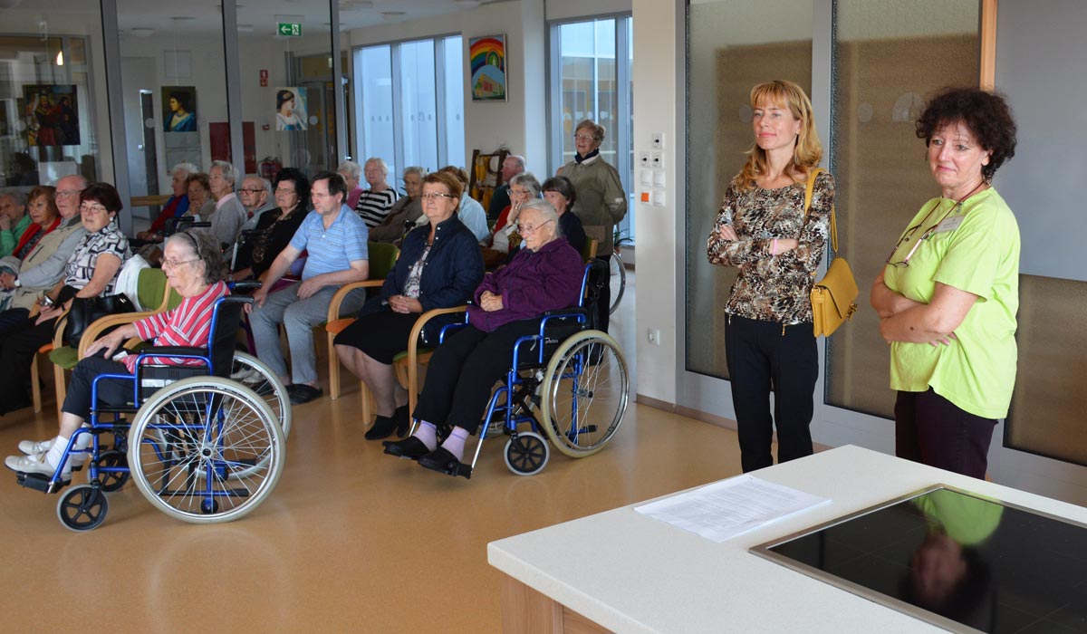 Solo exhibition at Dom pod Gorco