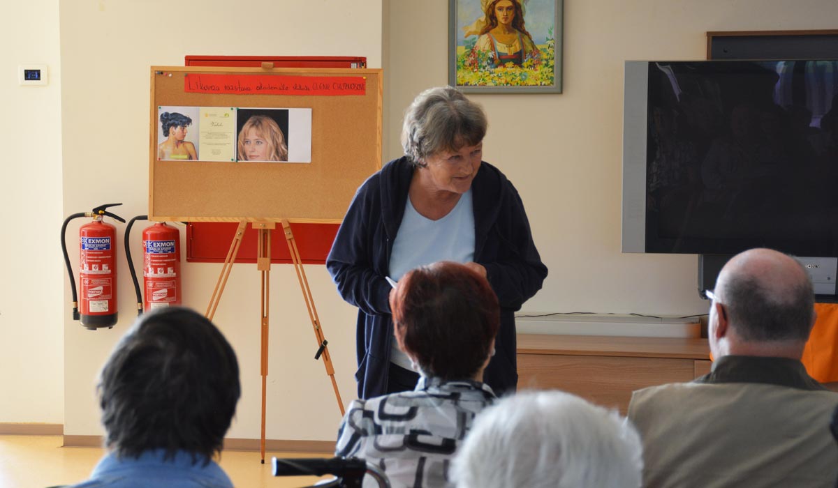 Solo exhibition at Dom pod Gorco