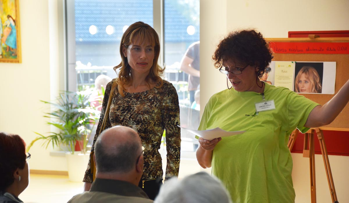 Solo exhibition at Dom pod Gorco