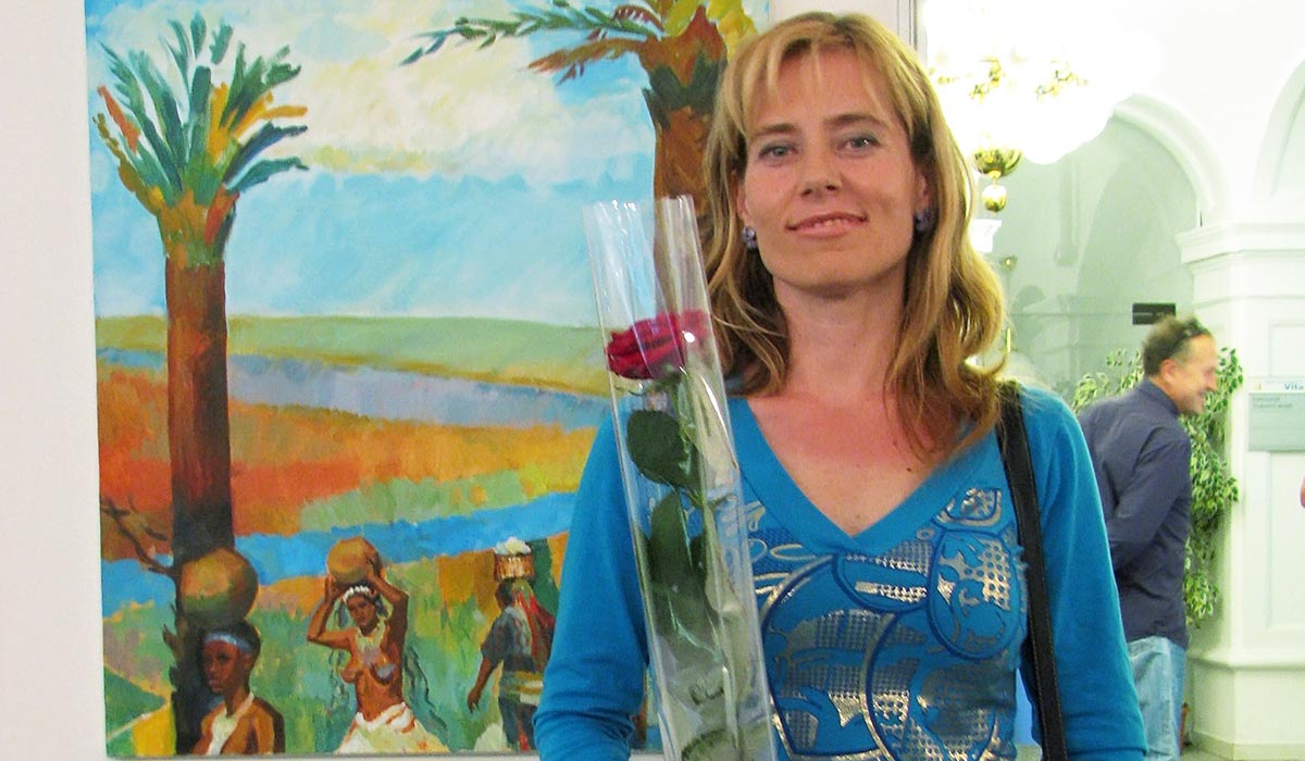 Solo exhibition at Gallery Lobby of NLB Črnomelj