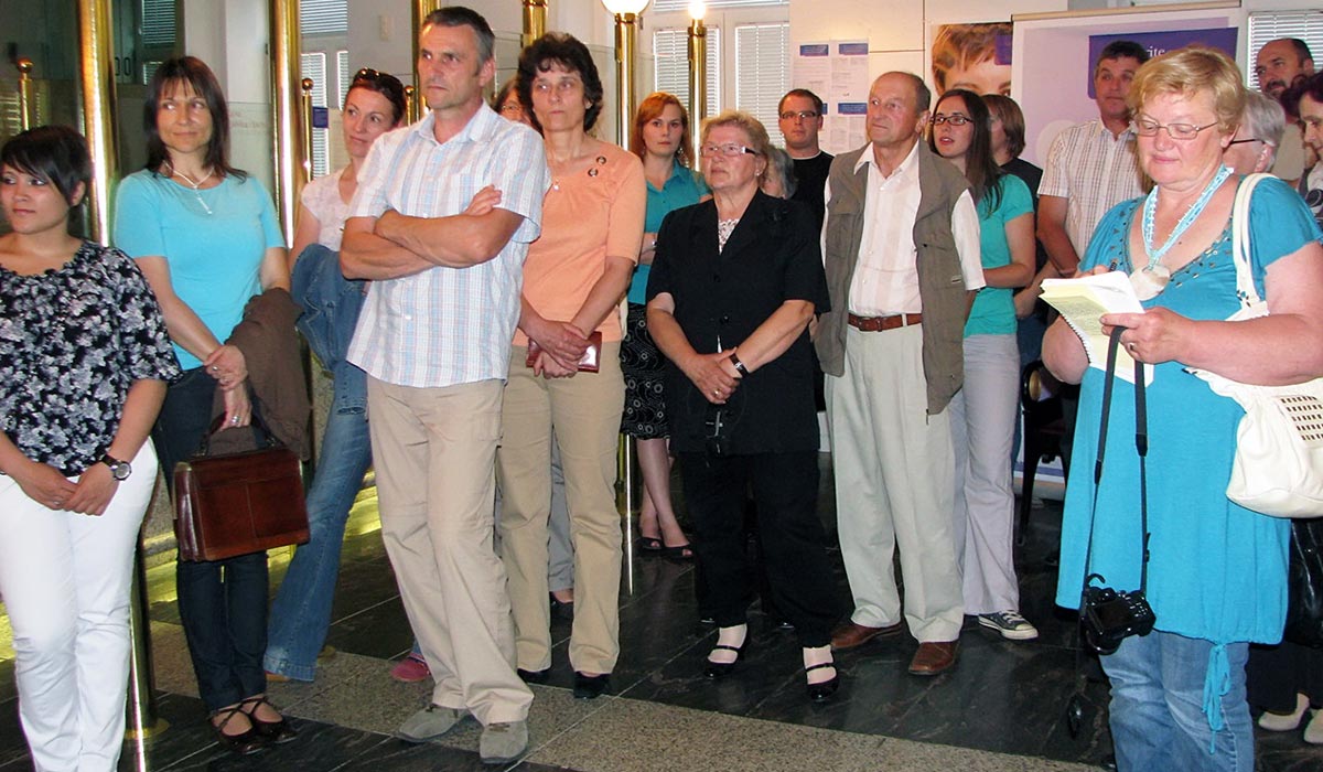 Solo exhibition at Gallery Lobby of NLB Črnomelj