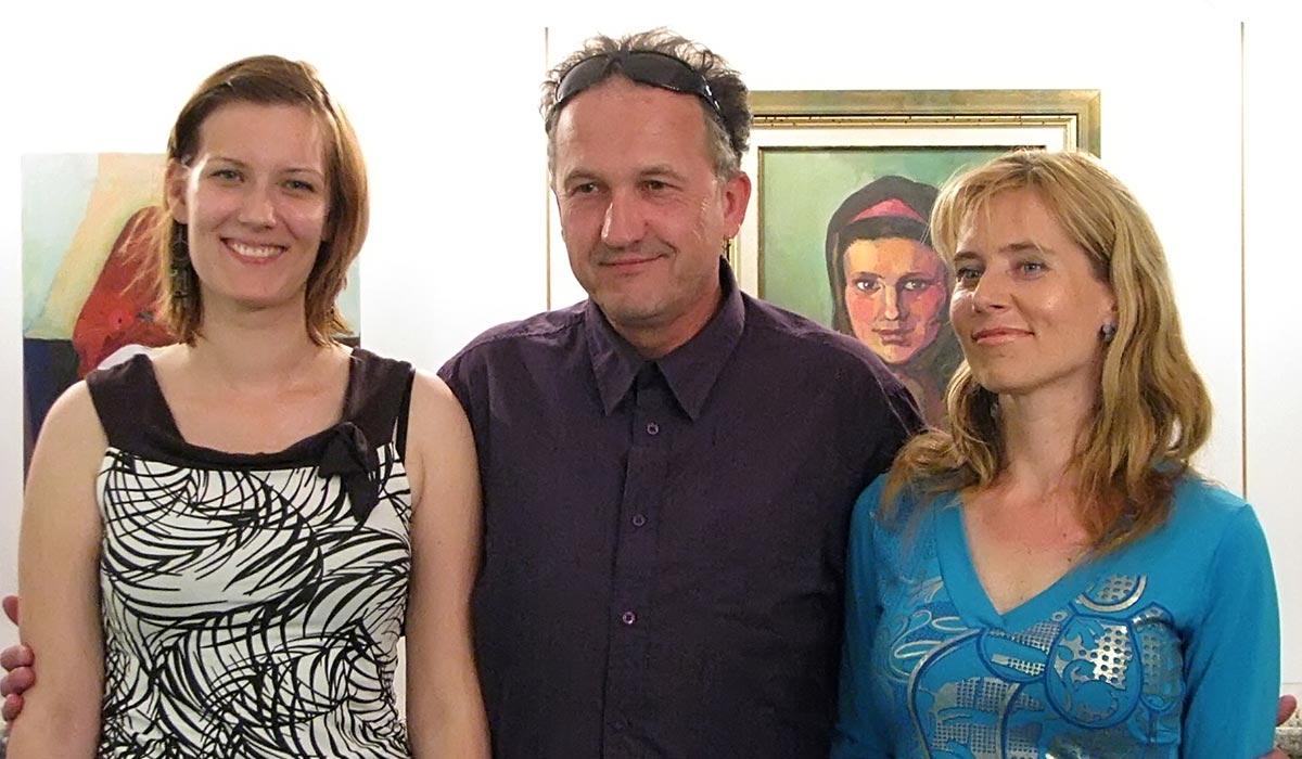 Solo exhibition at Gallery Lobby of NLB Črnomelj