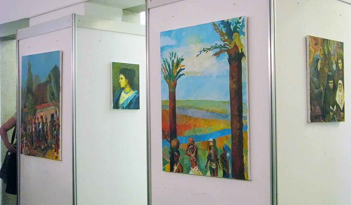 Solo exhibition at Gallery Lobby of NLB Črnomelj