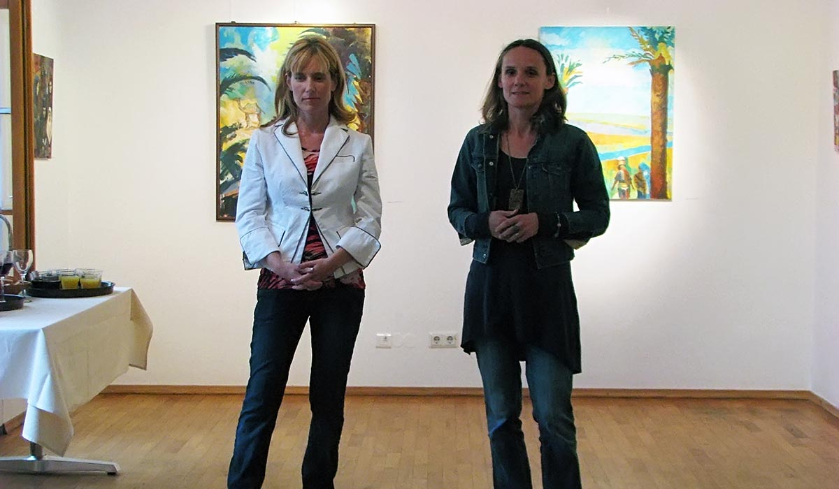 Solo exhibition at Gallery Srečišče, Hostel Celica