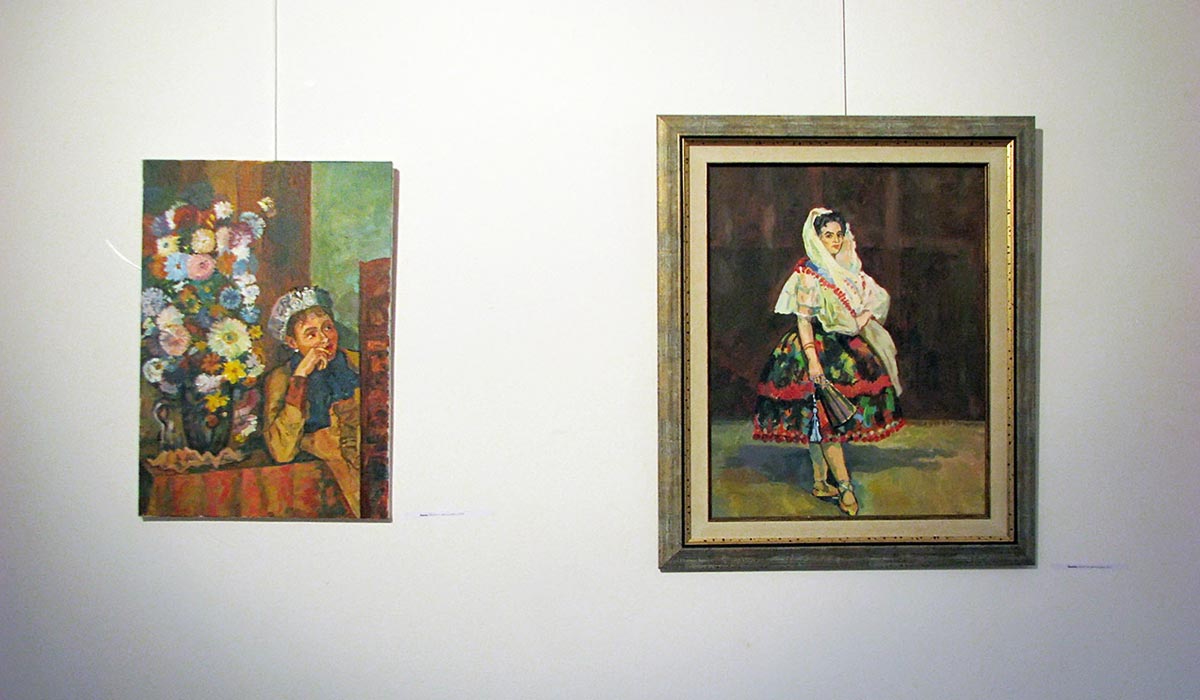 Solo exhibition at Gallery Srečišče, Hostel Celica