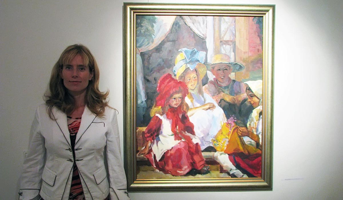 Solo exhibition at Gallery Srečišče, Hostel Celica