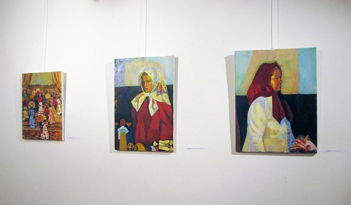Solo exhibition at Gallery Srečišče, Hostel Celica